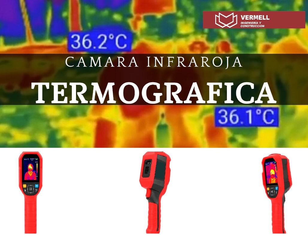 Cámara infrarroja termográfica